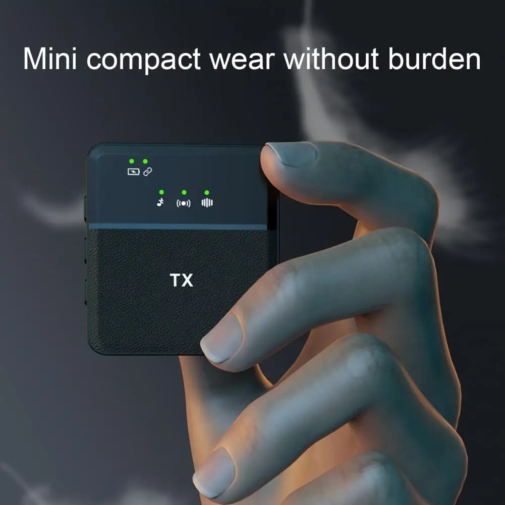 SX8 Type-C Single Lavalier Wireless Microphone for Interview and Vlog