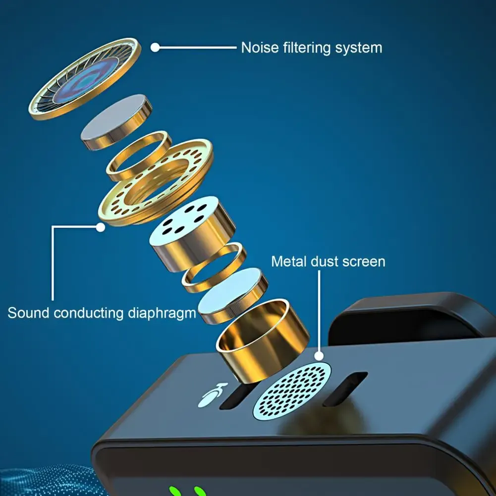 SX8 Type-C Single Lavalier Wireless Microphone for Interview and Vlog