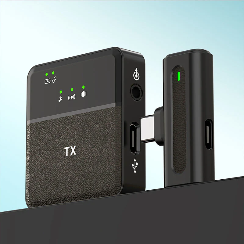 SX8 Type-C Single Lavalier Wireless Microphone for Interview and Vlog