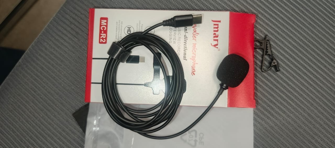 Jmary TikTok Type-c Lavalier Microphone