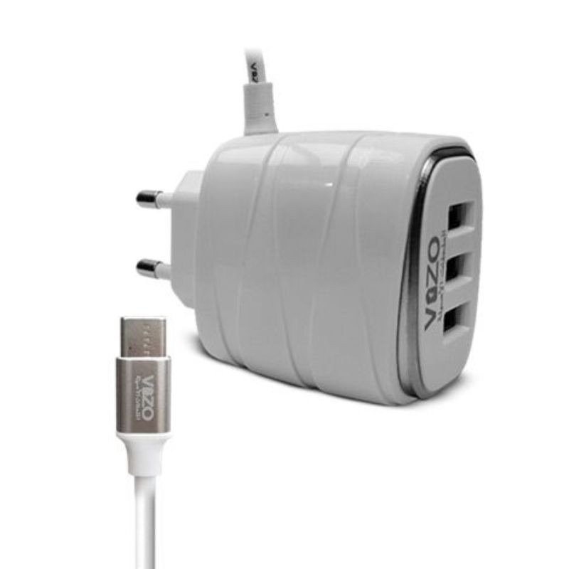 4A Smart Fast Charger 3 USB Ports